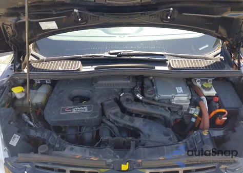 2017 Ford C-Max Energi Se из США, поврежденный, VIN 1FADP5EU2HL108593